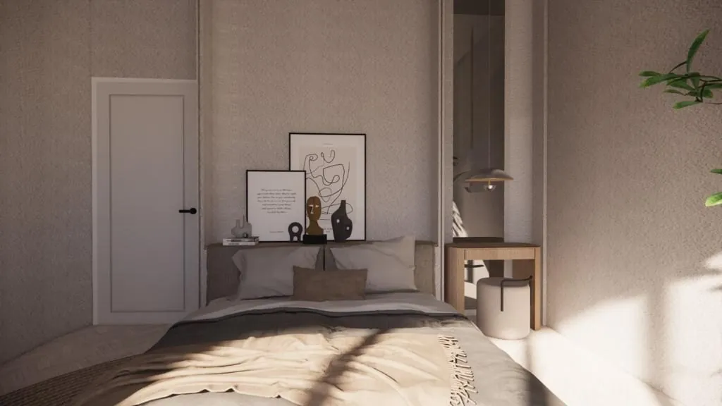 Interior design — bedroom concept